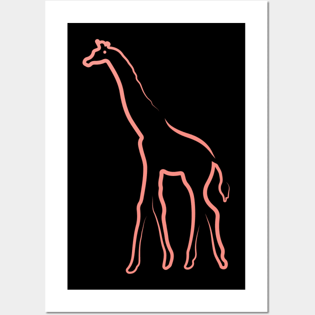 Giraffe Tier Wall Art by Chaoscreator